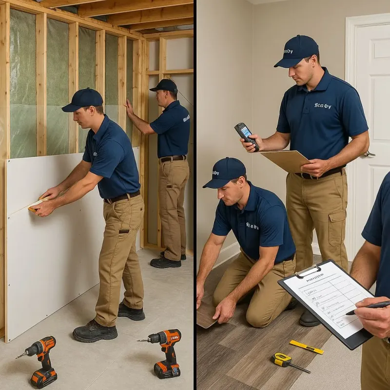 Repairs and Reconstruction process in Wise County, VA